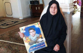 داغ همیشگی یک مادر شهید در کردستان
