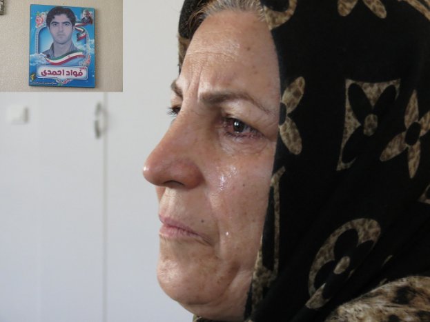 چشمانی که با مشاهده قاب عکس شهید جان می گیرند/ بیا مادر که پایانی ندارد جدایی