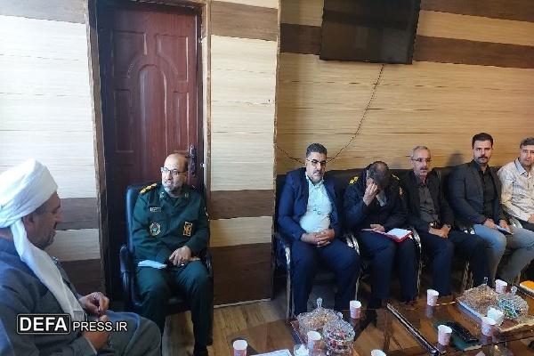 تصاویر/ نشست تعاملی بنیاد حفظ آثار کردستان و شورای تامین شهرستان دیواندره